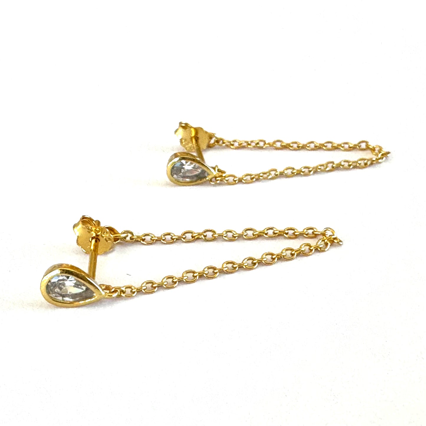 Teardrop Studs | Gold