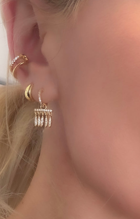 Alora Earrings| Gold