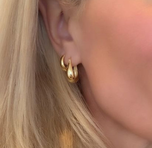 Flared Sleepers| Gold -