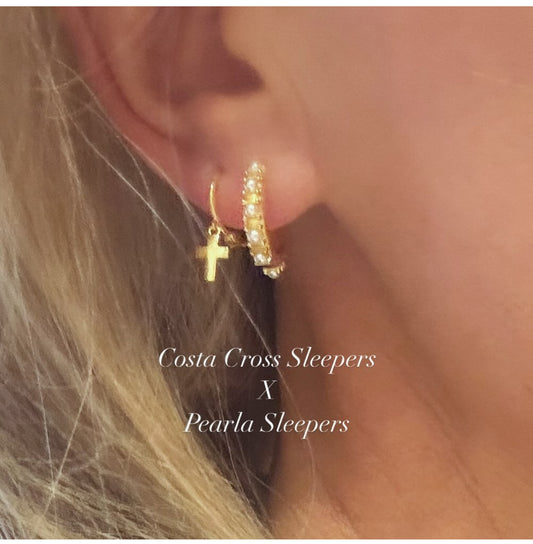 Costa Cross Sleepers | Gold