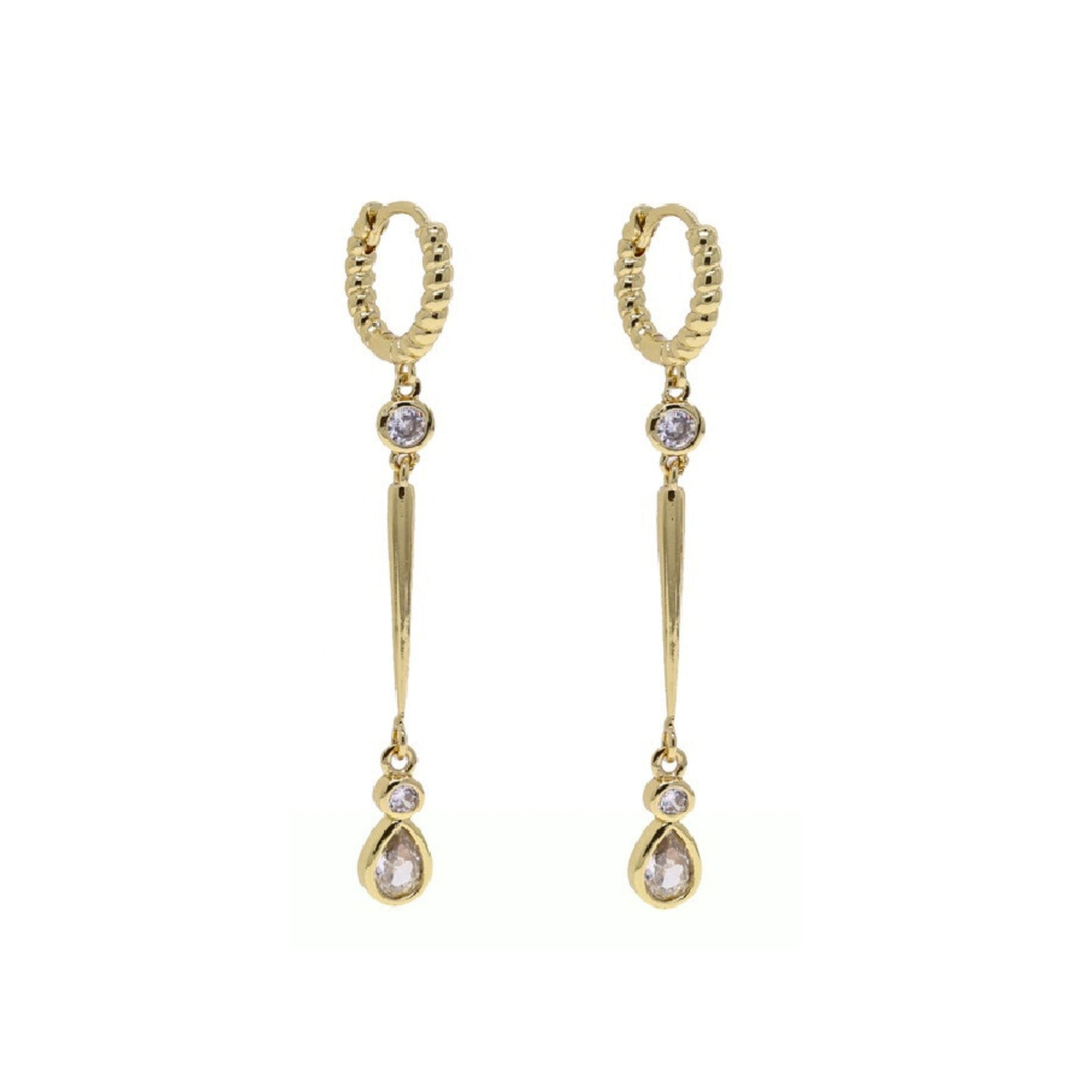 Elara Earrings| Gold - back soon