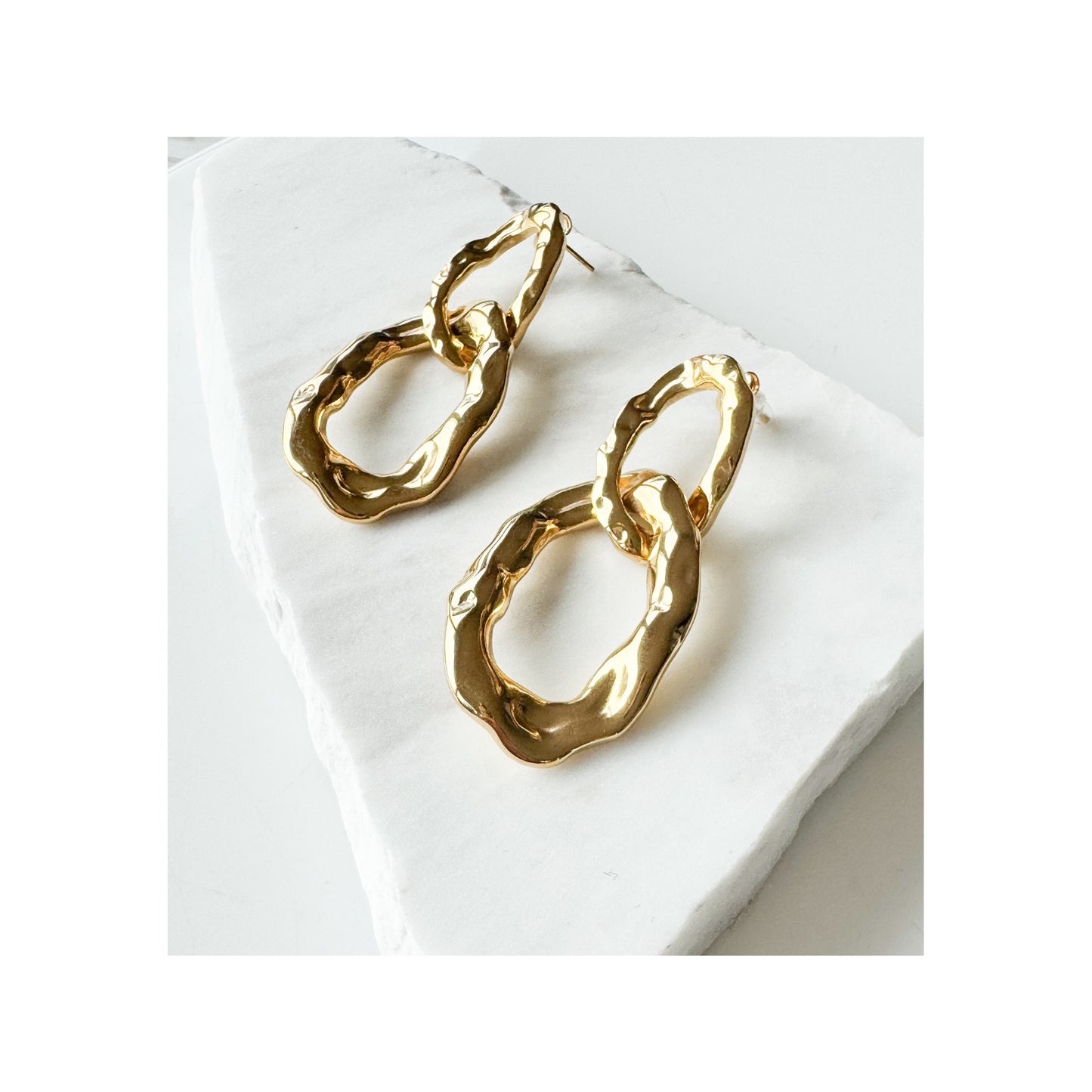 Aphrodite Earrings | Gold