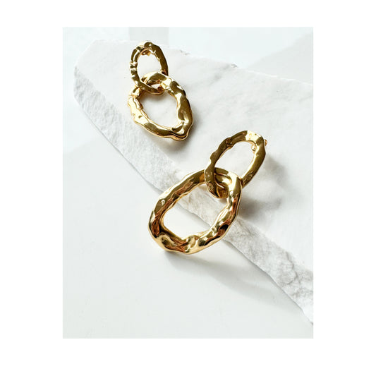 Aphrodite Earrings | Gold