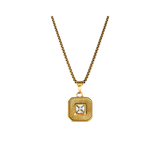 Zarela Necklace | Gold