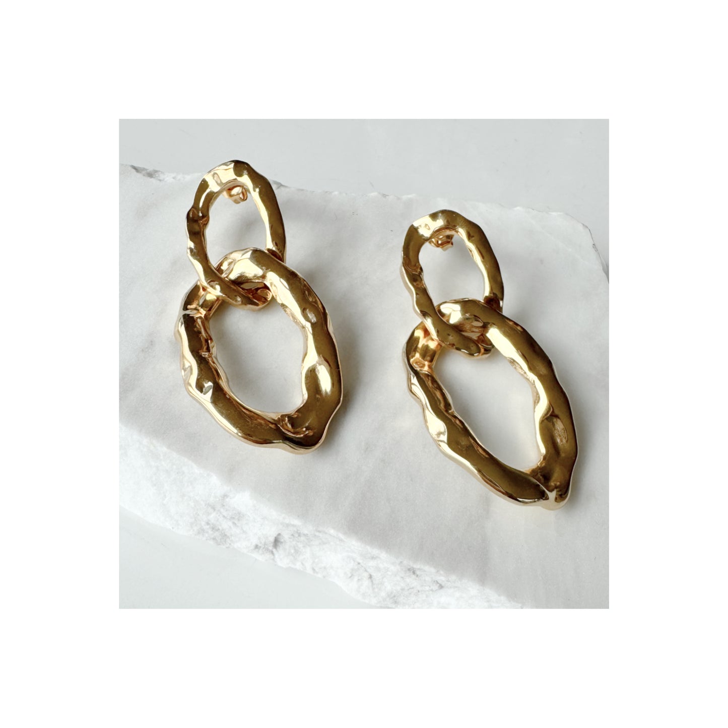 Aphrodite Earrings | Gold