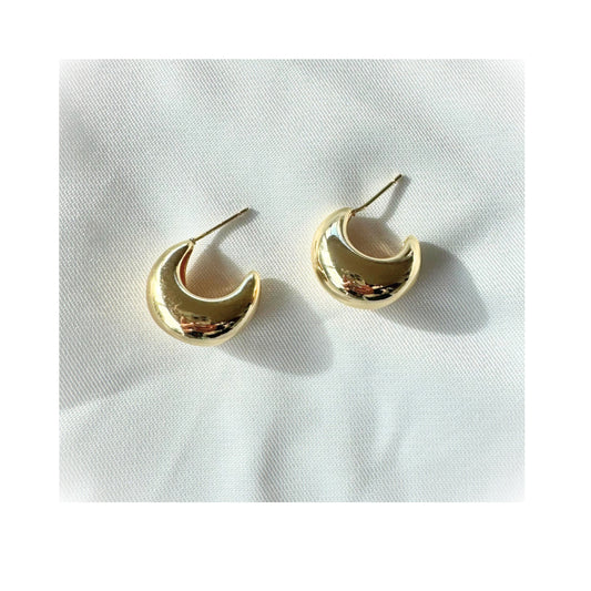 Dew Drop Studs| Gold