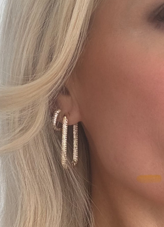 Pavetti Hoops | Gold