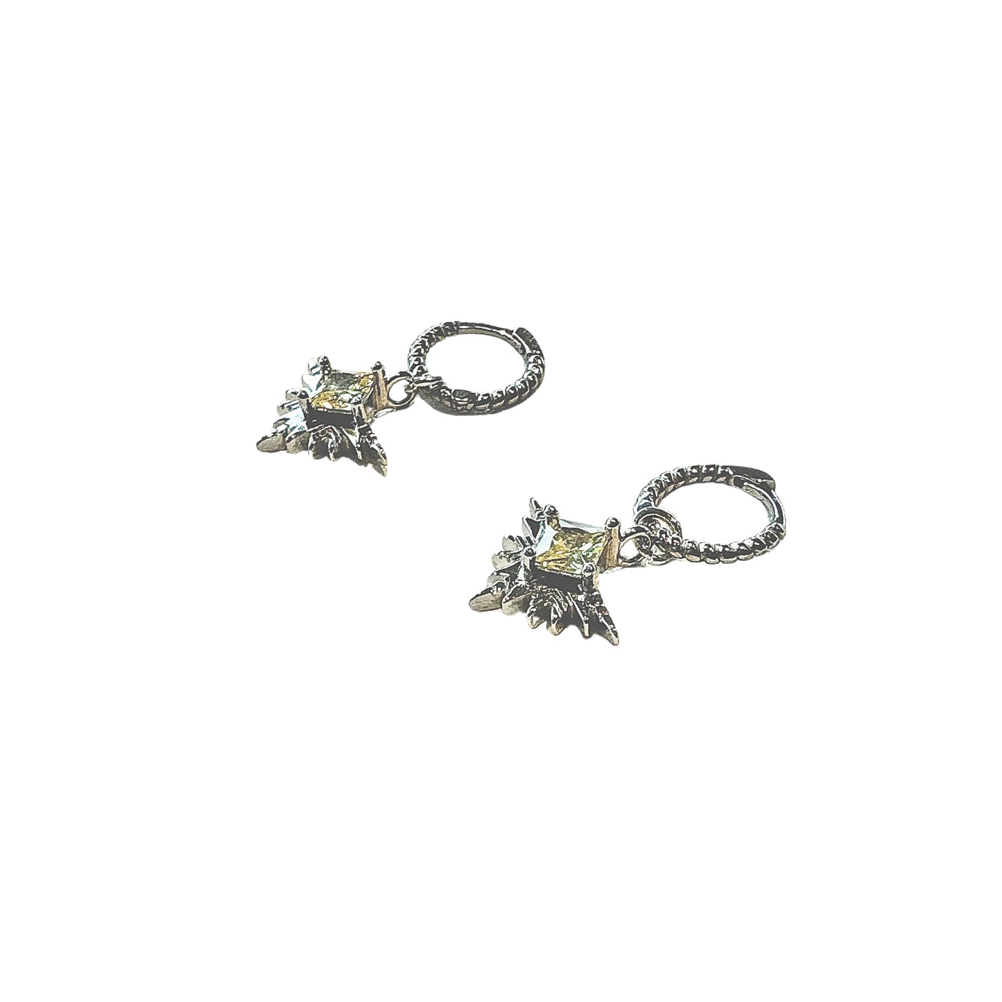 Solstice Sleepers | Silver & Pale Lemon