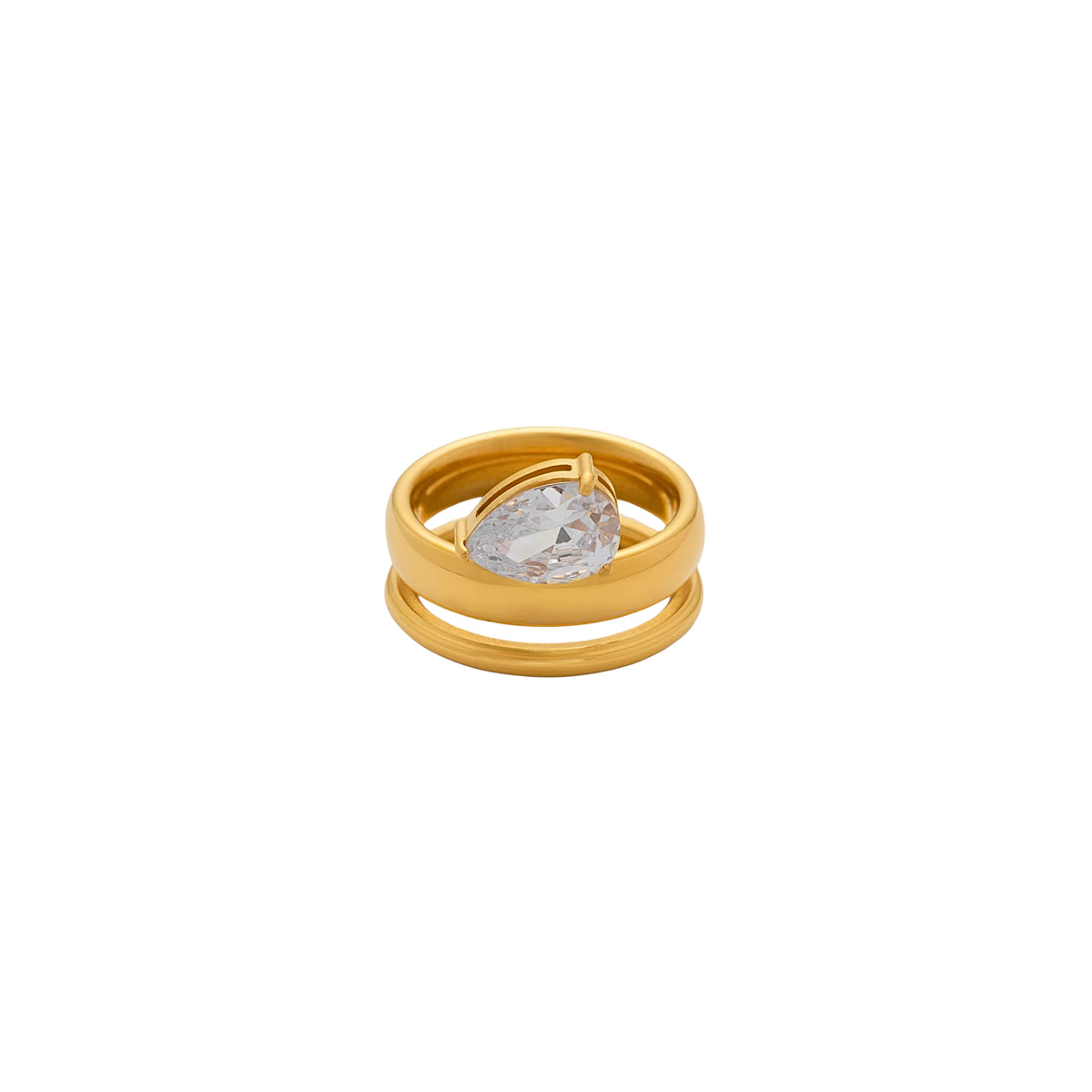 Mira Glow Ring | Gold
