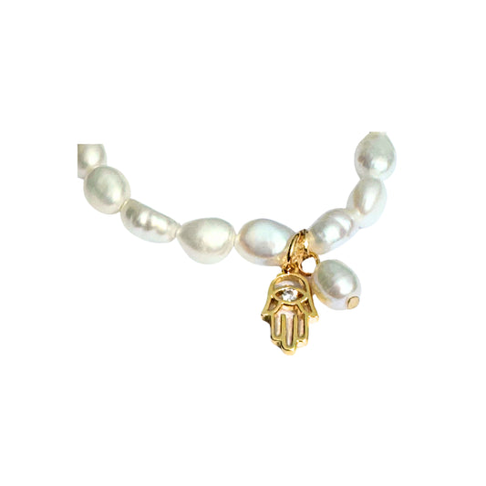 Beaded Bracelet | Baroque Pearl