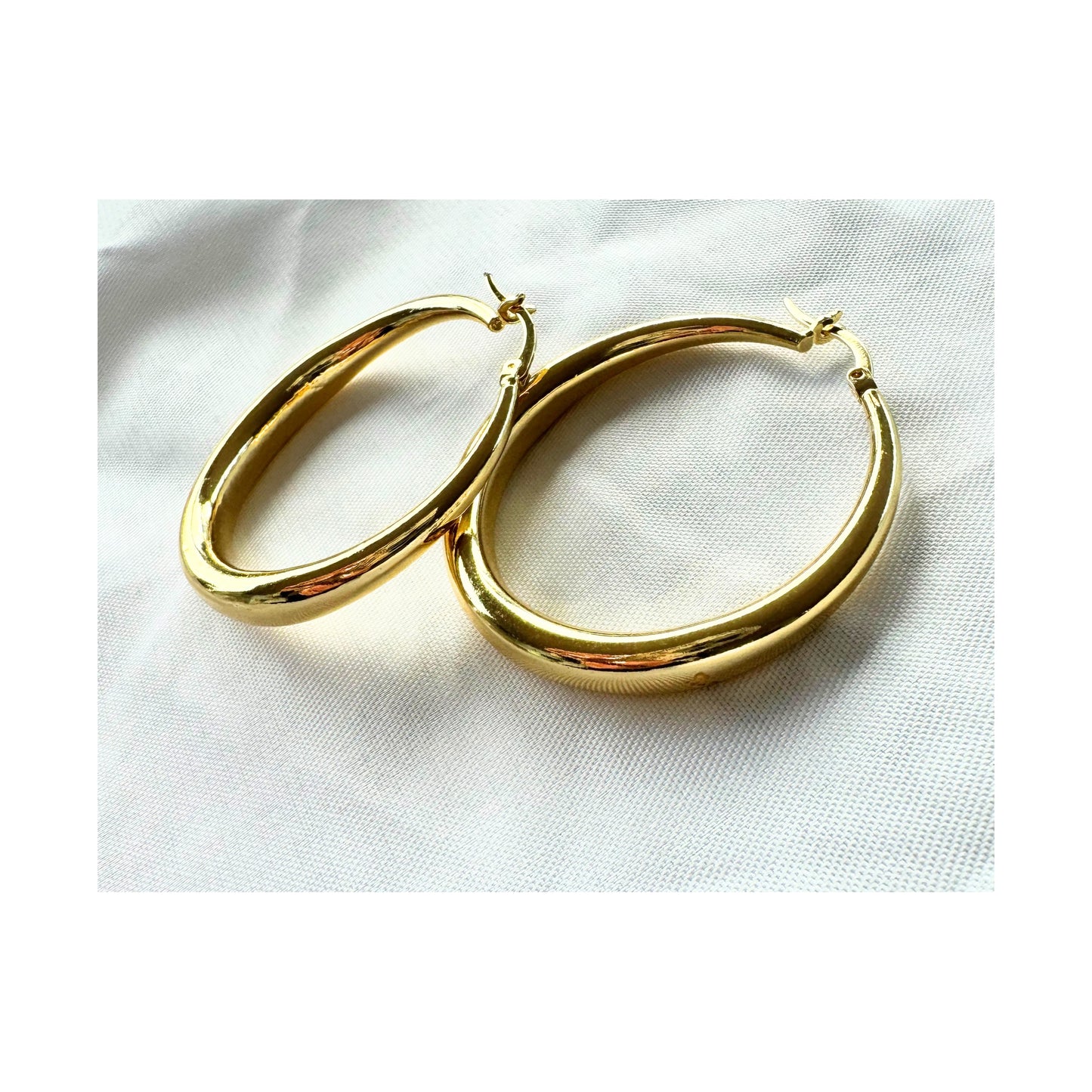 Tropics Hoops| Silver