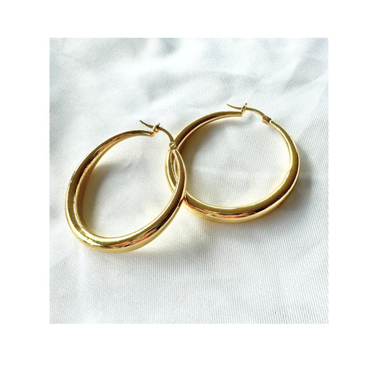 Tropics Hoops| Silver