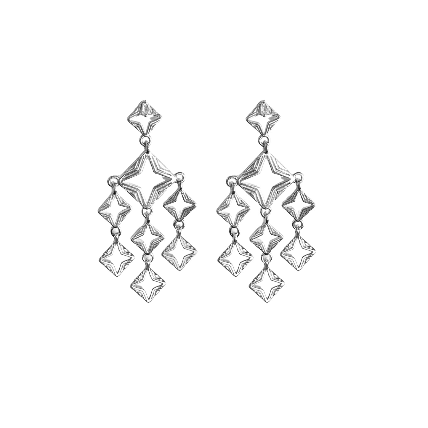 Byzante Embrace Earrings | Silver