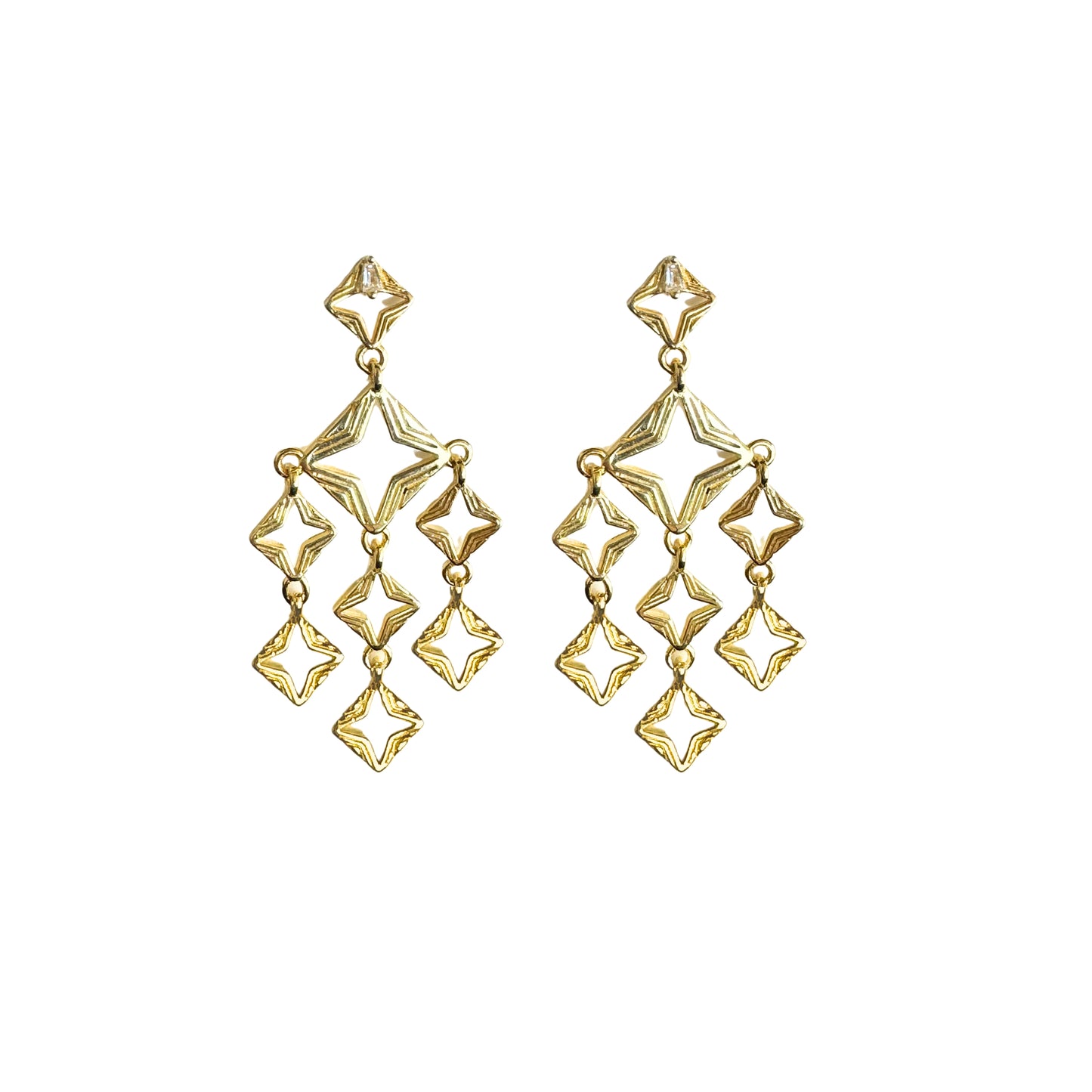Byzante Embrace Earrings | Gold