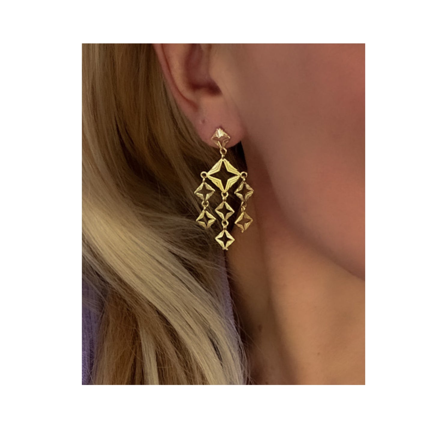 Byzante Embrace Earrings | Gold