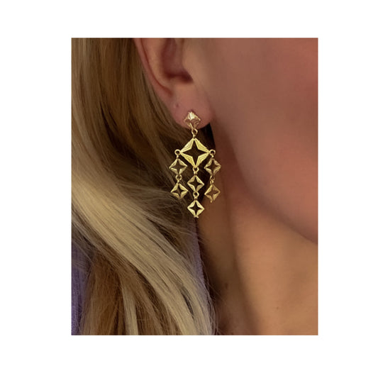 Byzante Embrace Earrings | Gold
