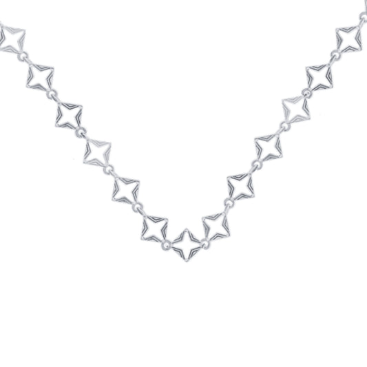 Byzante Embrace Necklace | Silver