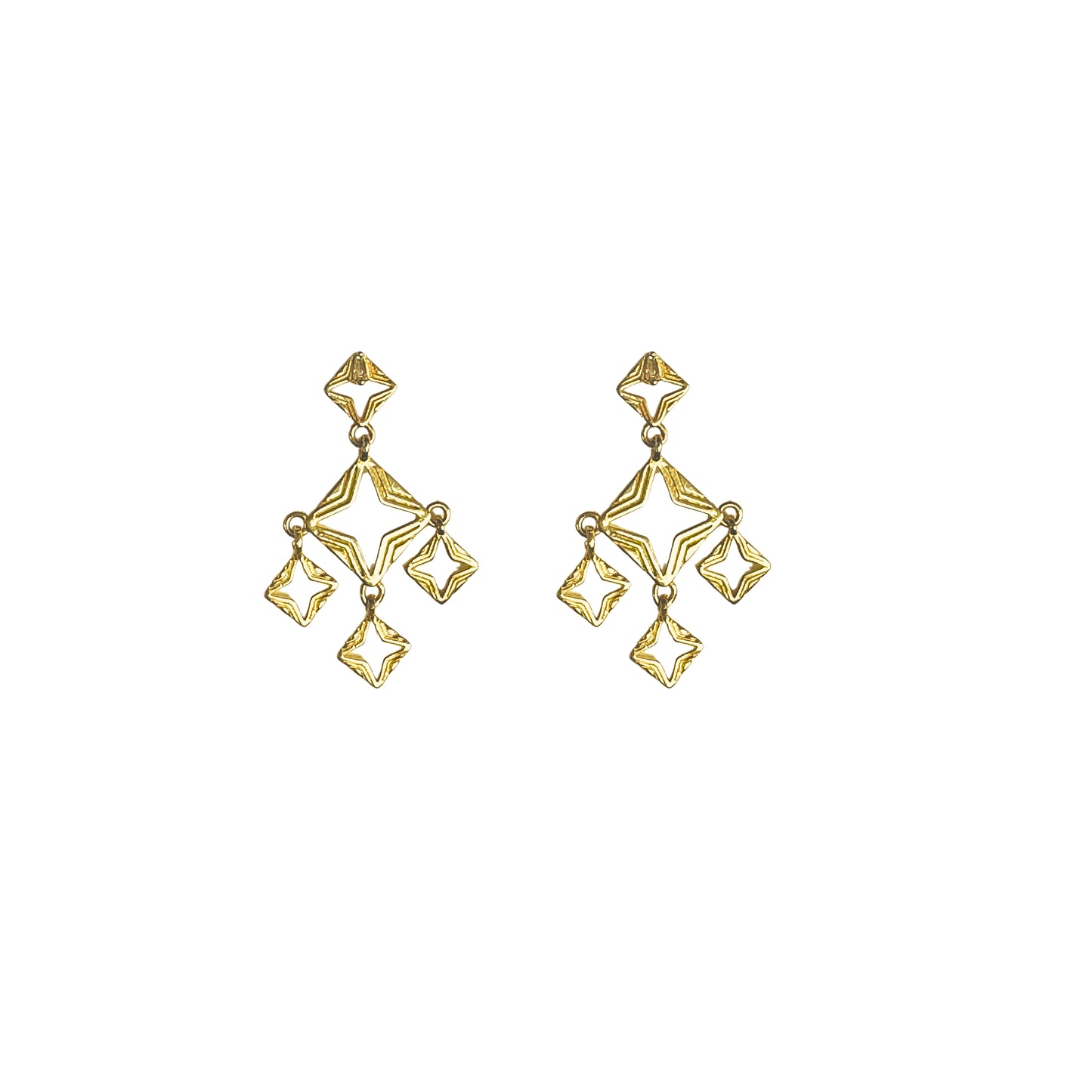 Byzante Embrace Mini Earrings | Silver