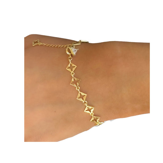 Byzante Embrace Bracelet | Gold