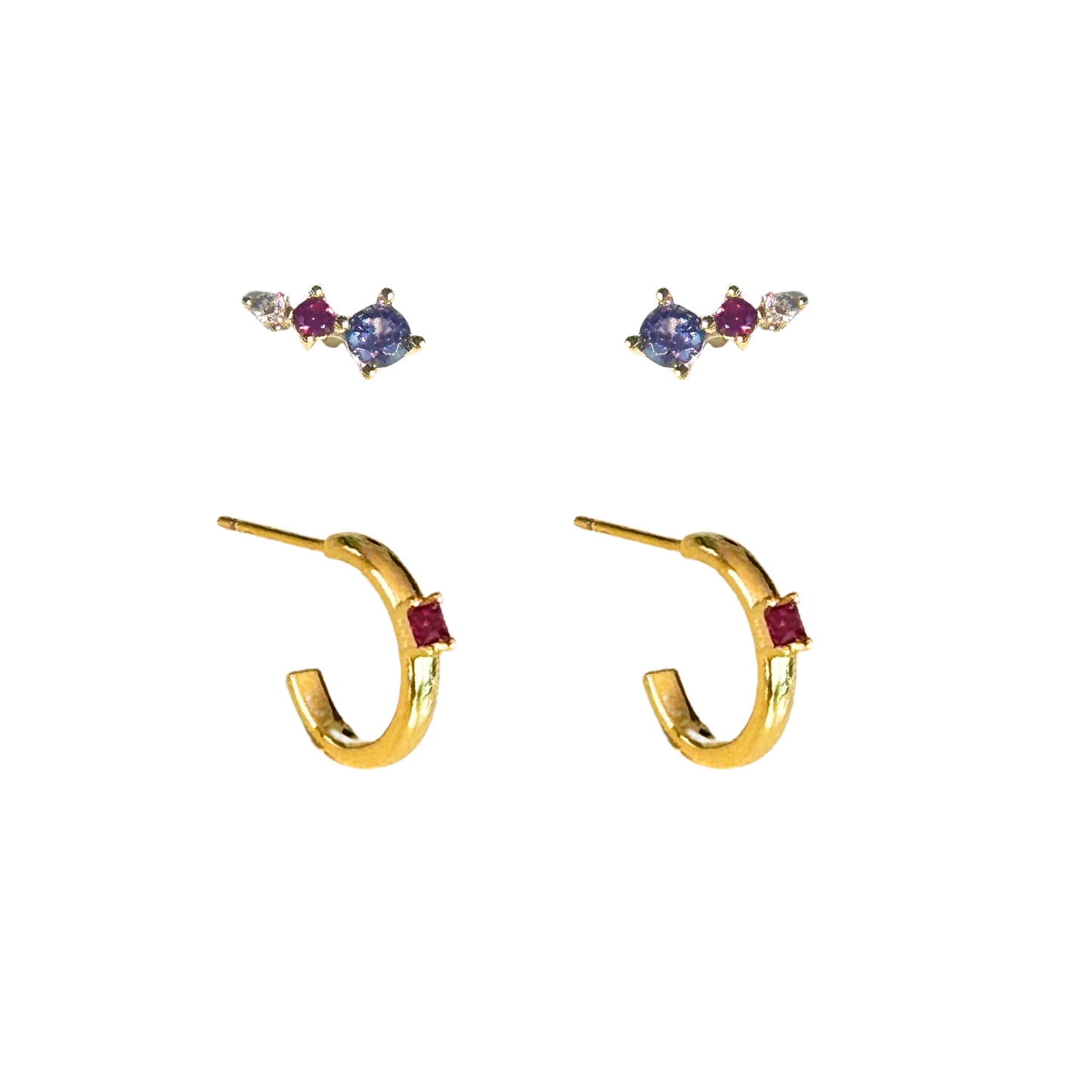Berry Studs | Gold