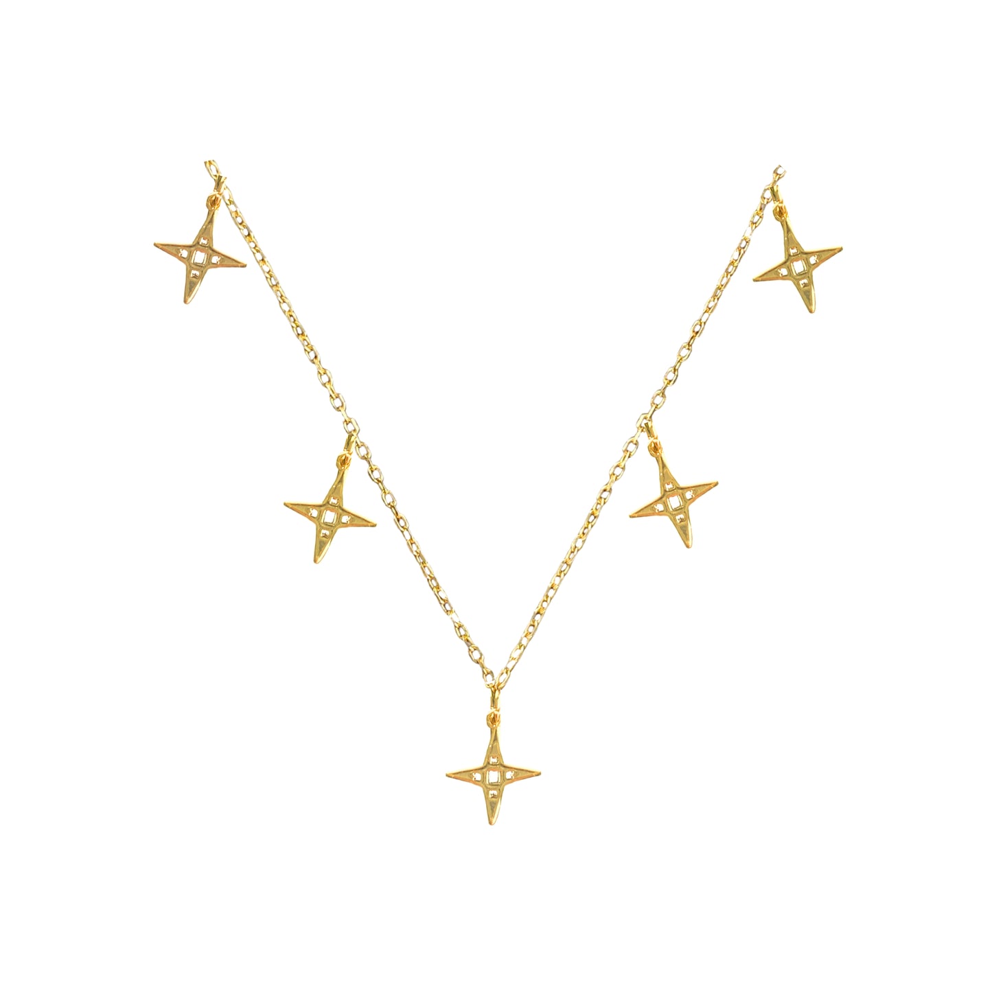 Multi Star Necklace| Silver - Coming Soon