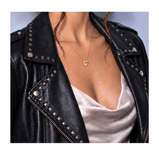 Blaze Necklace | Gold