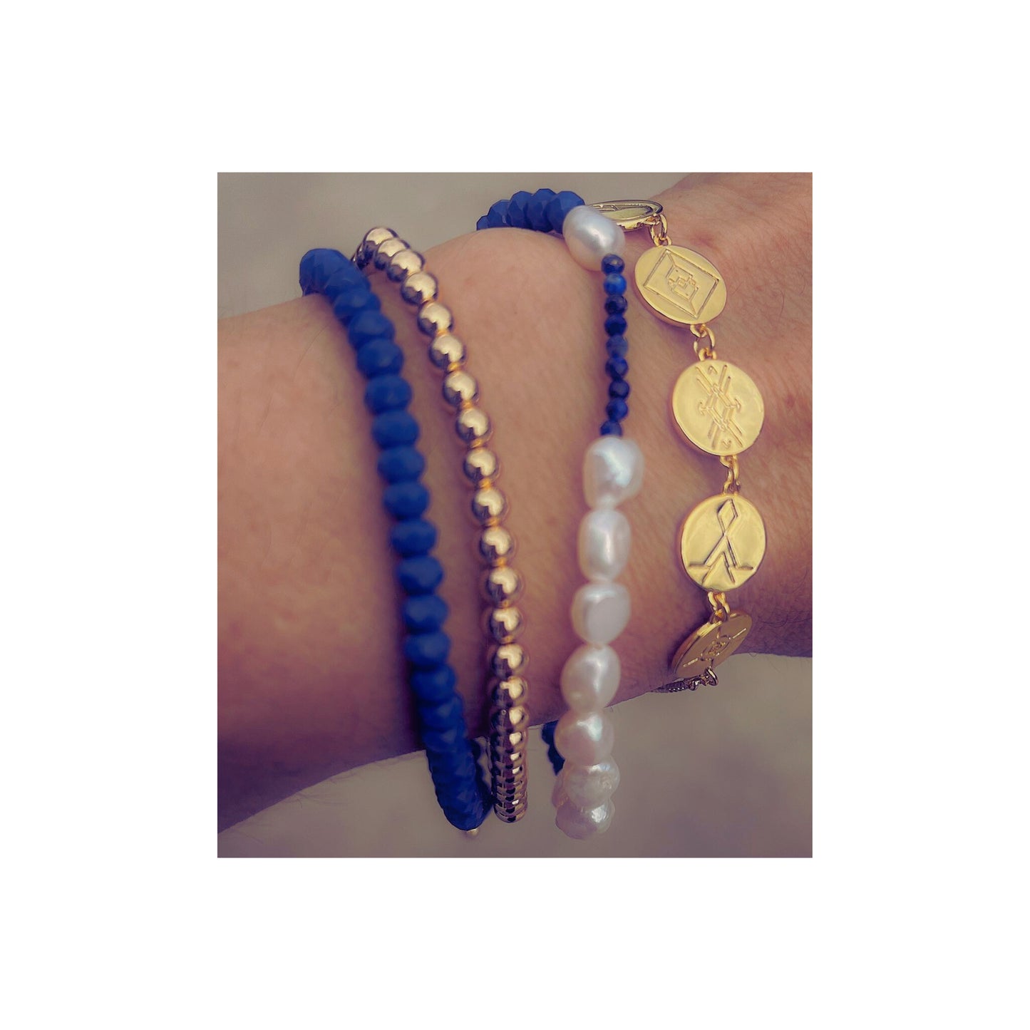 Earth Energies Bracelet | Gold