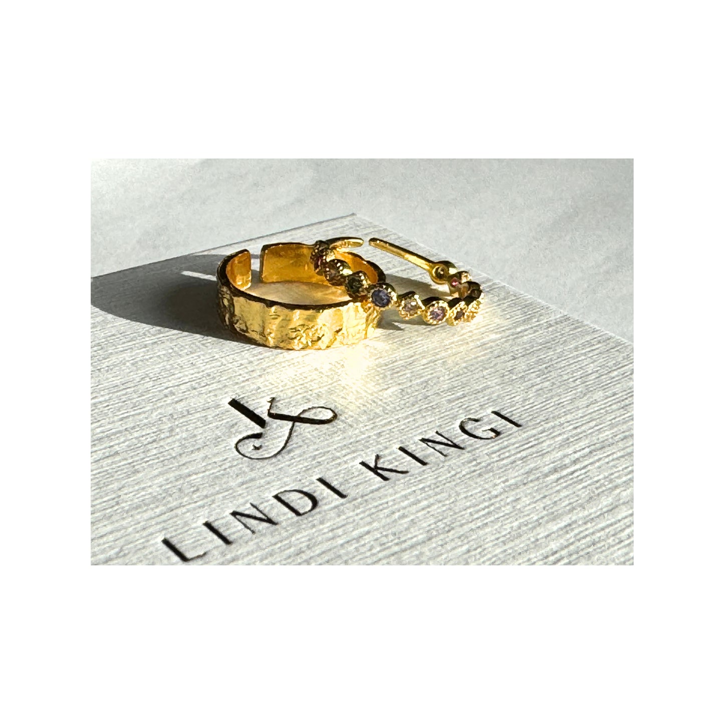 Hammered Ring| Gold