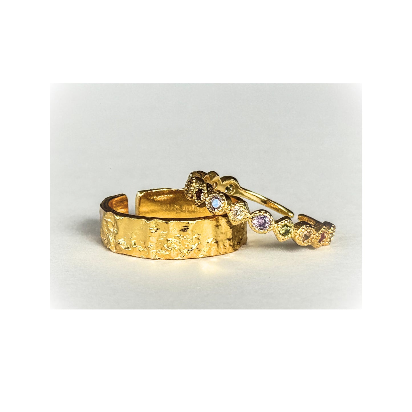 Hammered Ring| Gold
