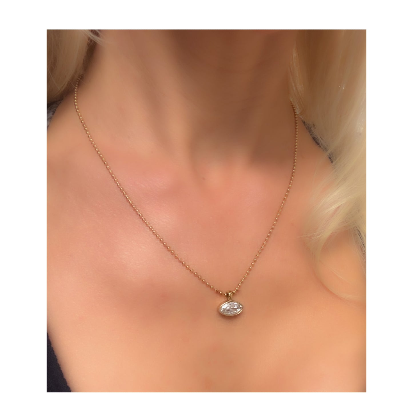 Protected Goddess Necklace| Gold