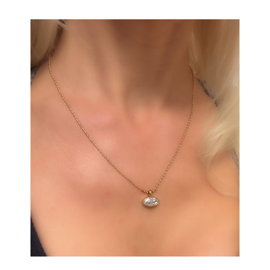 Protected Goddess Necklace| Gold