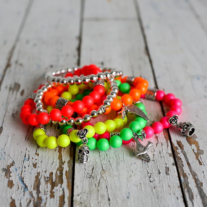 Neon Swarovski Pearls | Yellow by Lindi Kingi Design shop online now