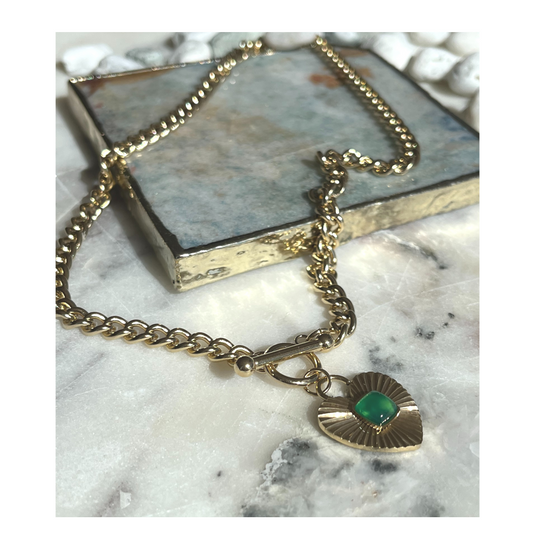 Into the Light- All the Hearts Necklace | Gold