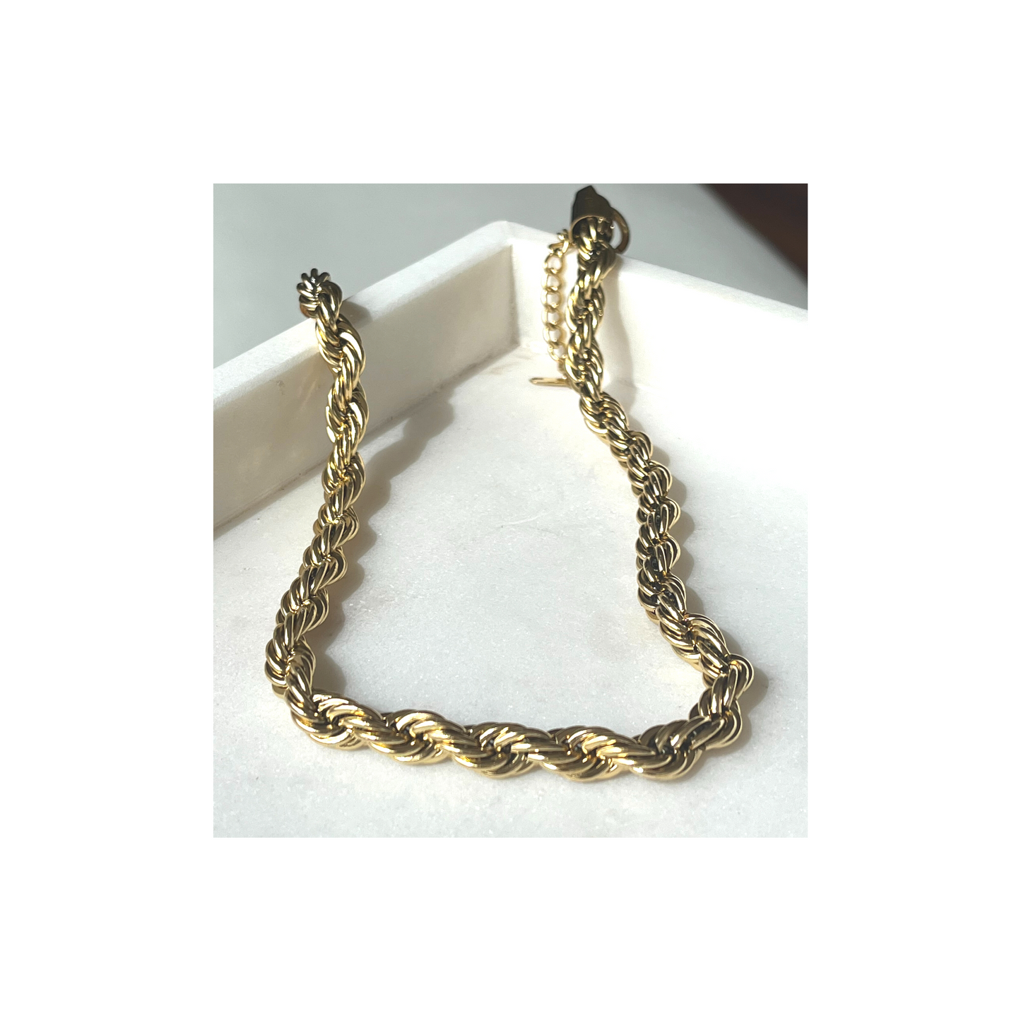 Into the Light- Rope Chain | Gold