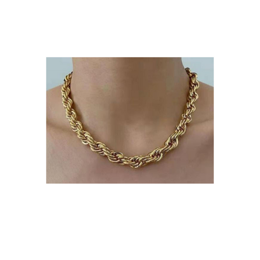 Into the Light- Rope Chain | Gold