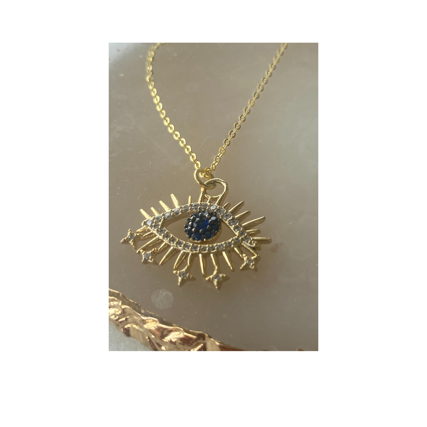 Eye Of Reason Necklace - Silver