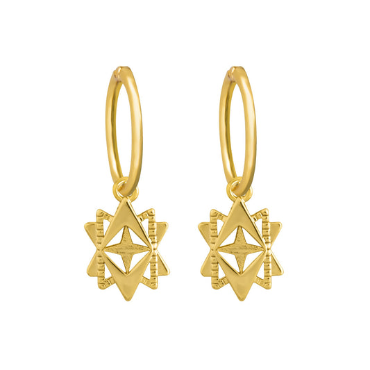 A Dusting of Jewels - Baroque Star Sleepers | Gold