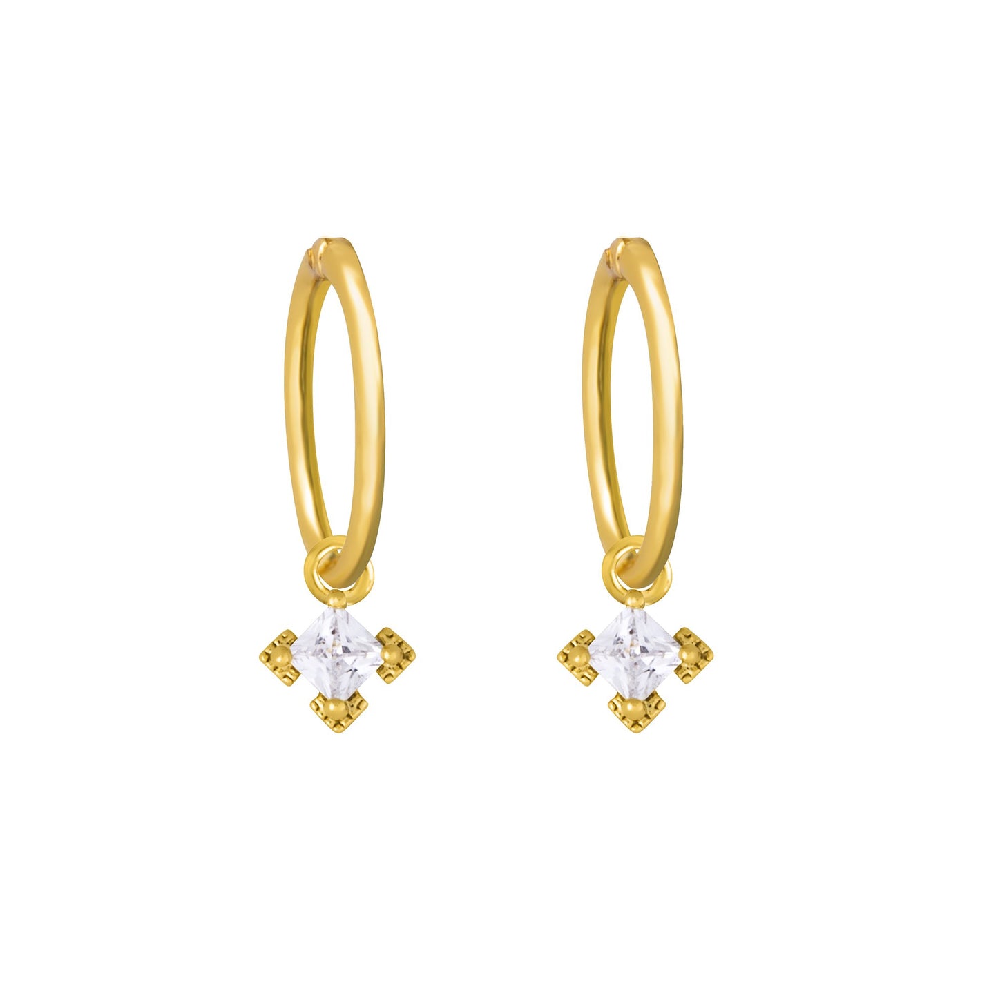 A Dusting of Jewels - Embellishment Sleepers | Gold