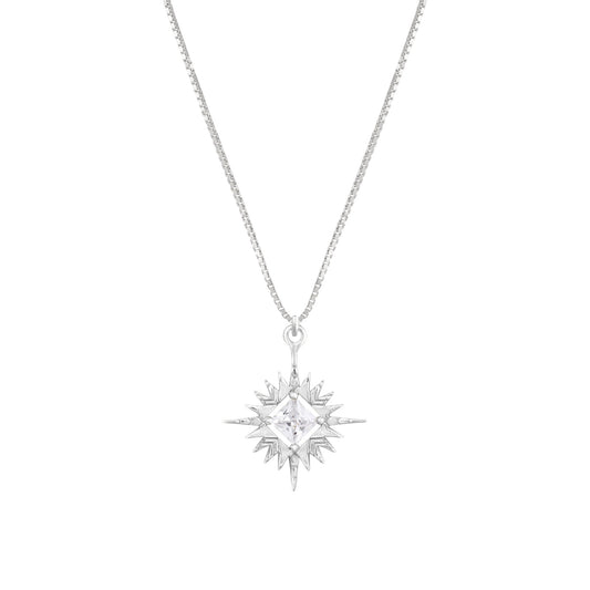 A Dusting of Jewels - Starburst Necklace | Gold