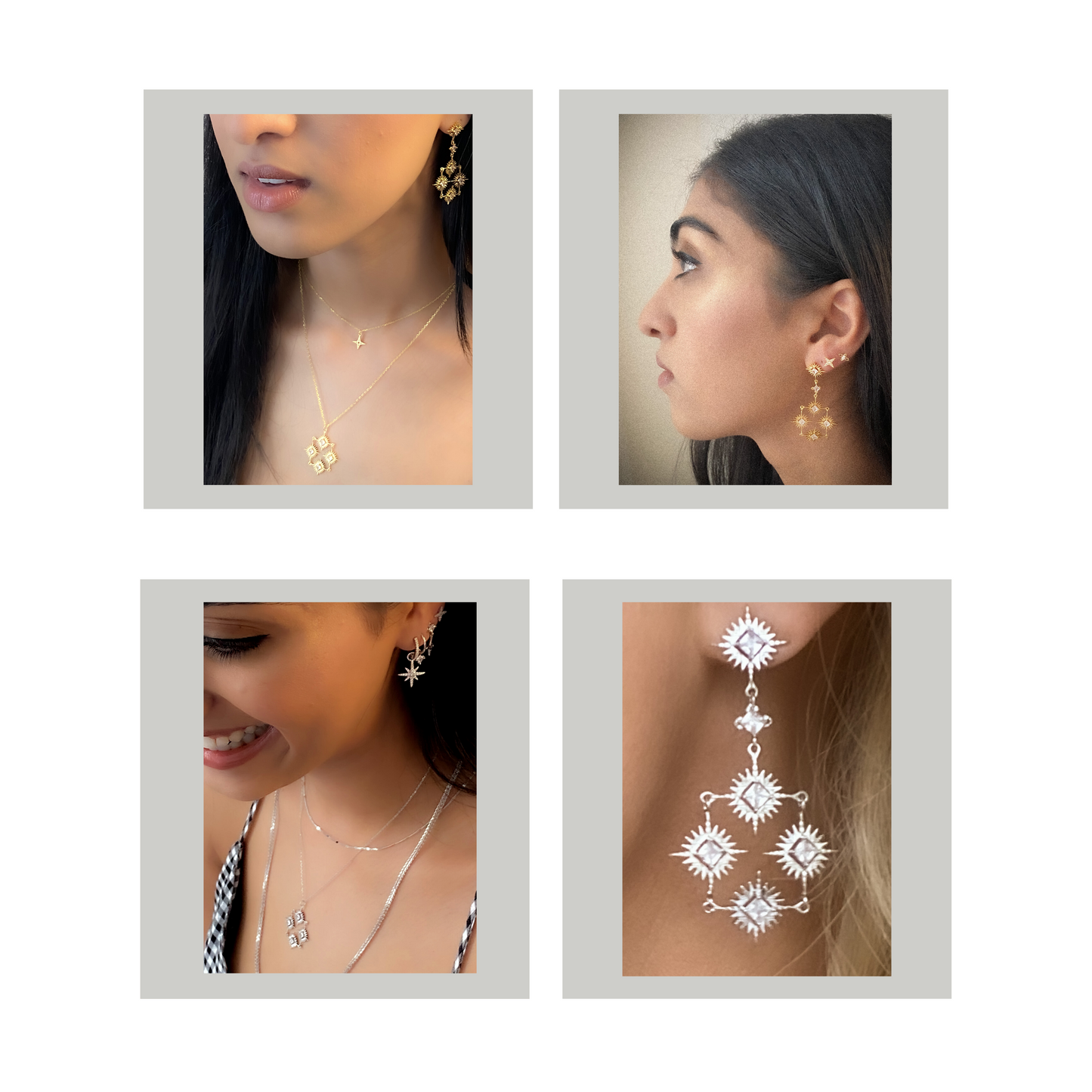 Starburst Collective Earrings | Silver