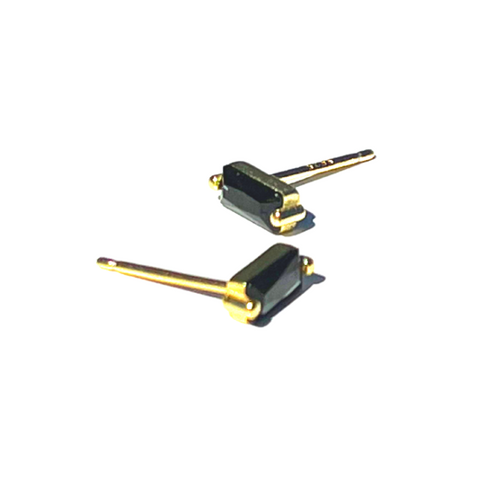 Formation Baguette Sleepers | Gold and Black Stone