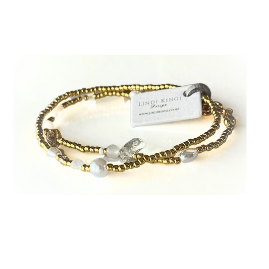 Beaded Bracelet Set | Riviera