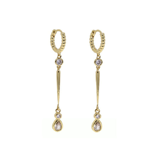 Elara Earrings| Gold - back soon