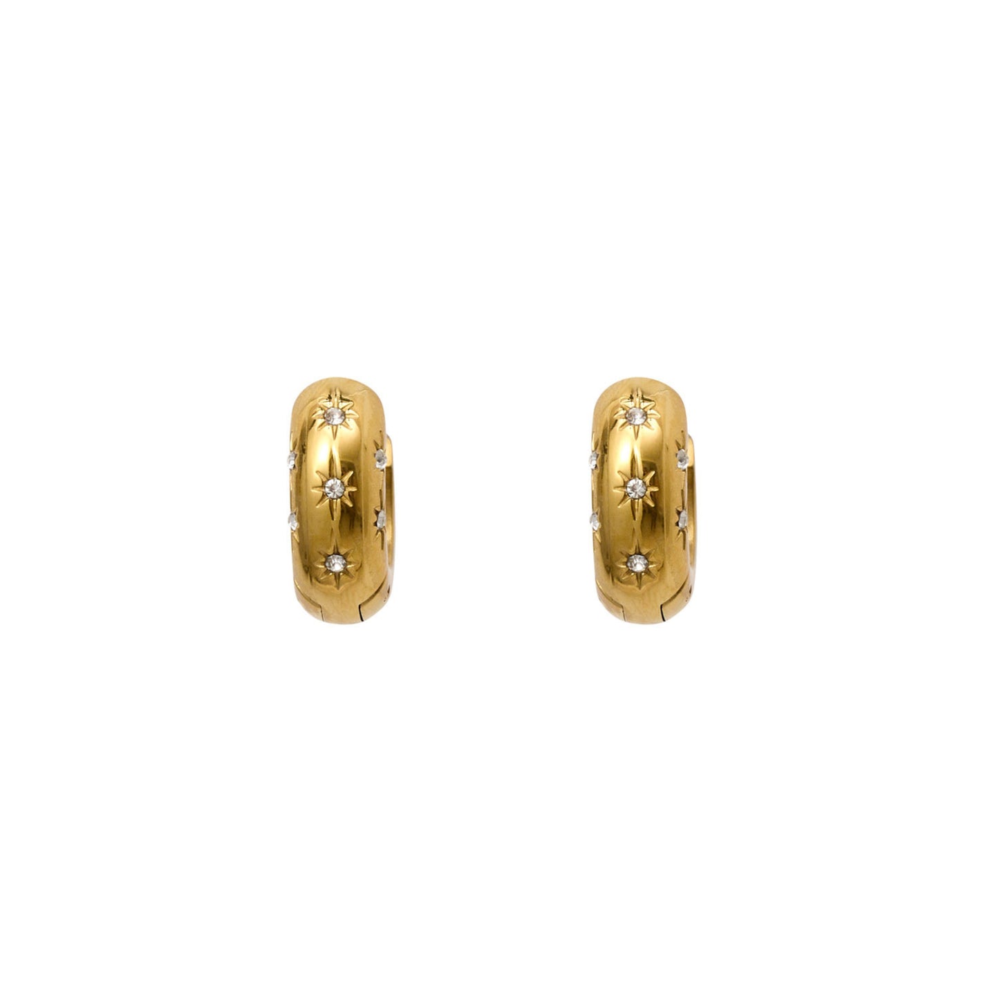 Super Nova Earrings| Gold