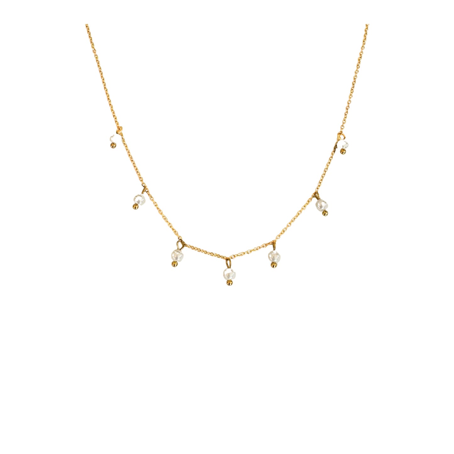 Pearl Multi Necklace | Gold