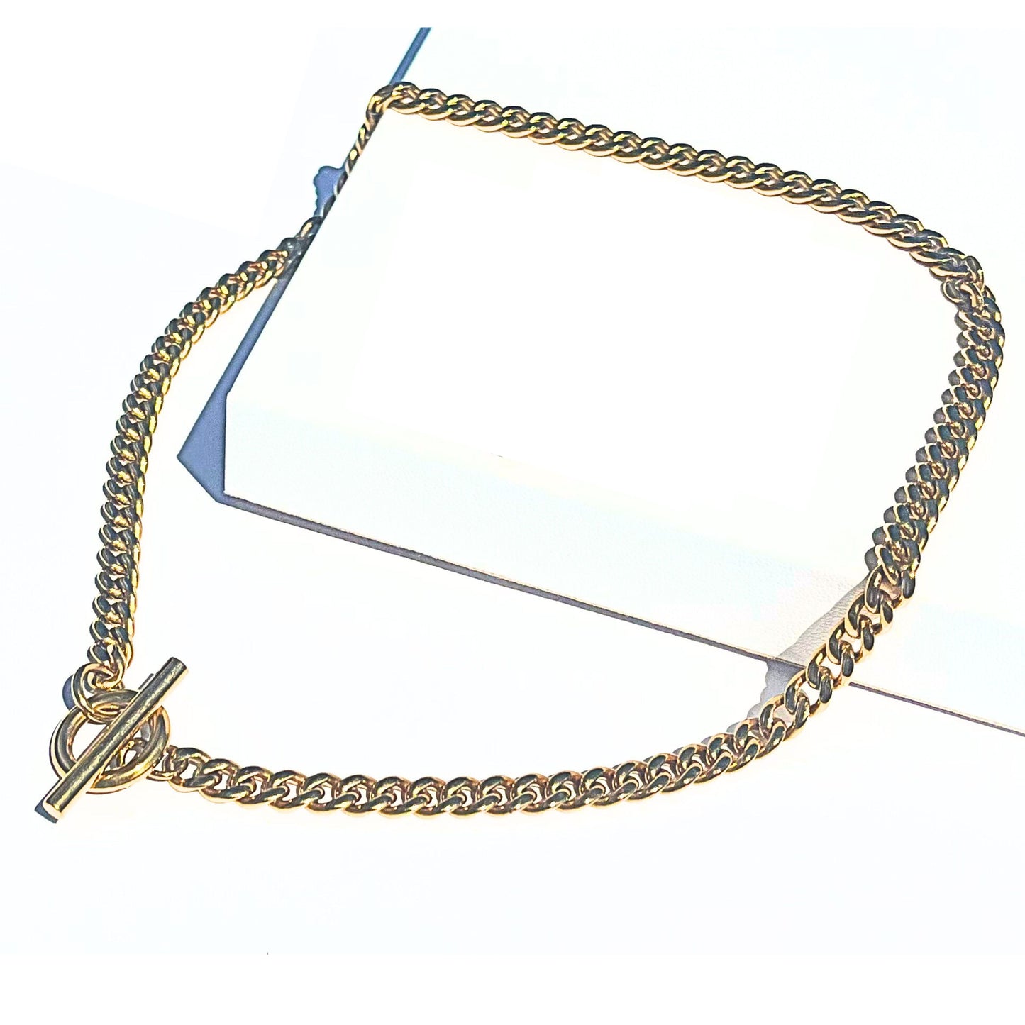 Maya Fob Necklace | Gold