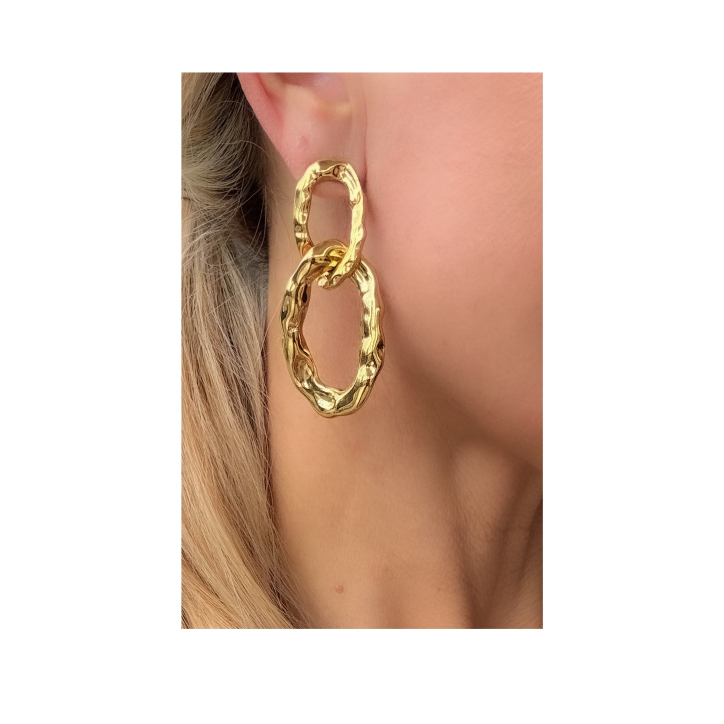Aphrodite Earrings | Gold