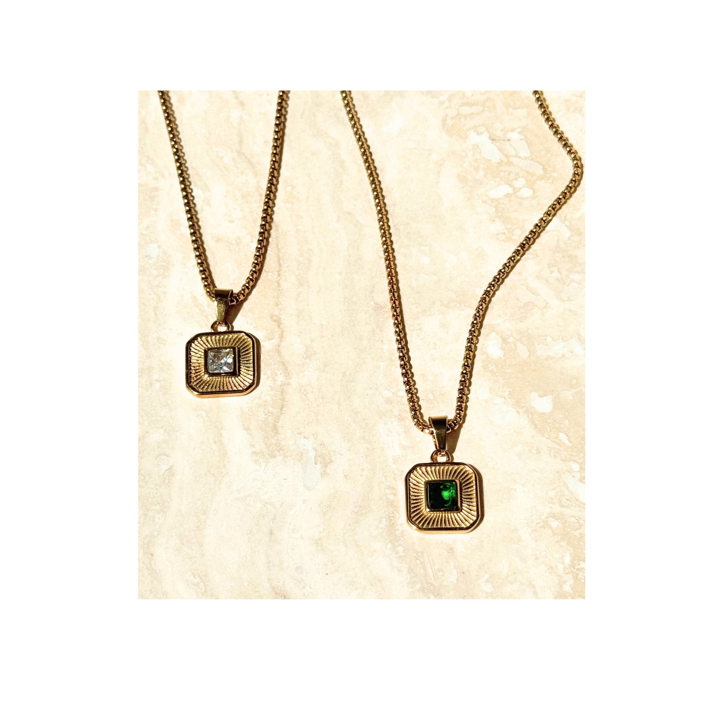 Zarela Necklace | Gold