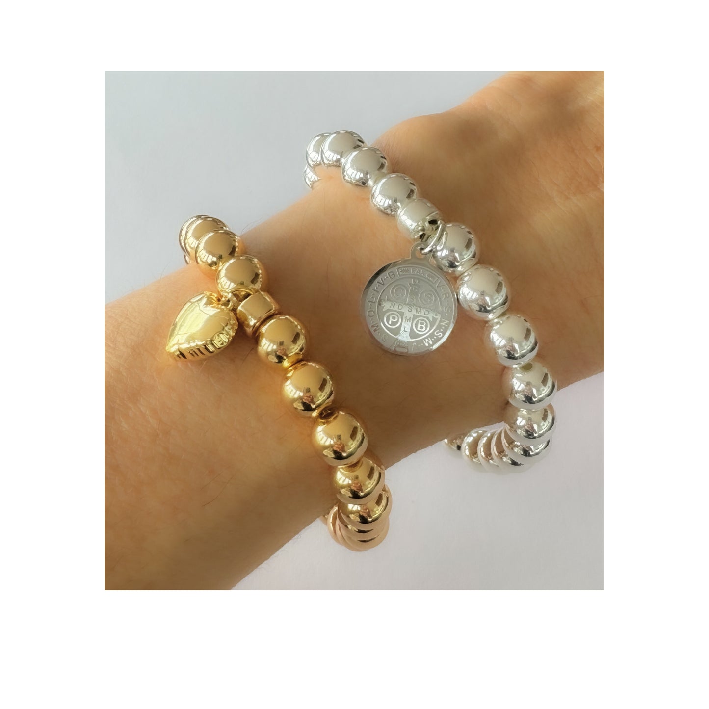 Beaded Bracele  | Luxe Gold