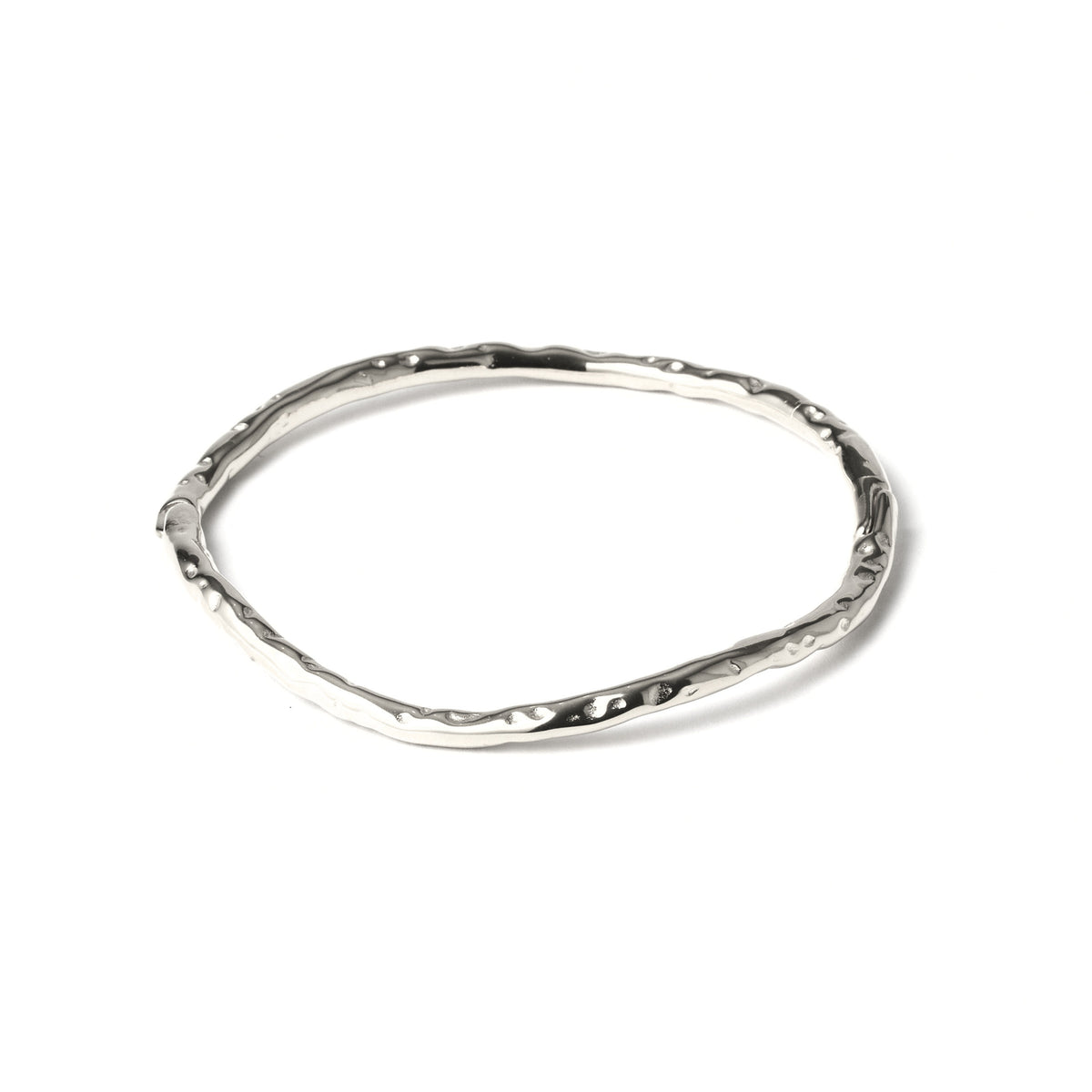 Organic Bangle | Silver